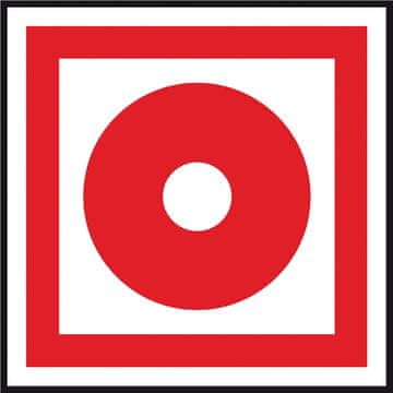 shumee Protipožarni znak "Ročna aktivacija" PT - PVC plošča