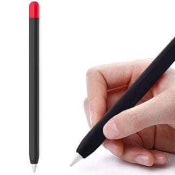 shumee Zaščitni ovitek Alogy za Apple Pencil 2 črne barve