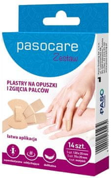 shumee PASOCARE obliži za prste in hrbet, komplet Paso-Trading, 14 kosov