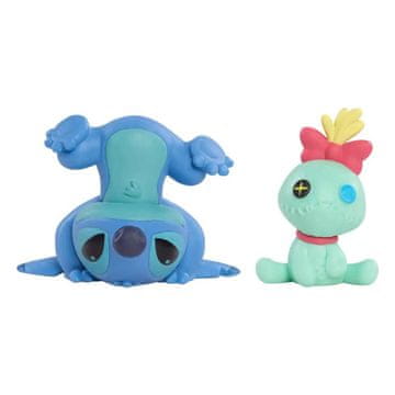 JUST PLAY STITC Lilo & Stitch Komplet 2 figuric Stitch Stoji na glavi in Scump