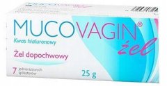 Verco Mucovagin vaginalni gel, vlažilni, obnavljajoči sluznico 25 g
