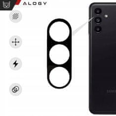 shumee Kovinski ovitek za Samsung Galaxy S24 Plus zaščitni ovitek za objektiv kamere Alogy Metal Lens Black