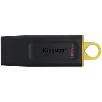 shumee Kingston DataTraveler Exodia 128GB USB 3.2 Gen1 (črna in rumena)