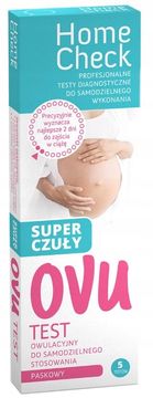 shumee MILAPHARM OVU sensitive testni trakovi za ovulacijo 5 kosov