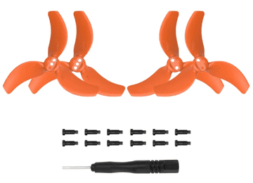 shumee Propelerji za dron DJI AVATA 2 - Komplet 4 kosov - Oranžni - KODA 3032S