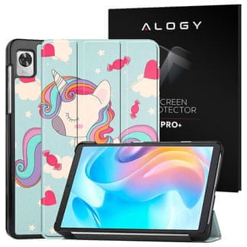 shumee Ovitek Alogy Book Cover Flip za Realme Pad Mini 87 Unicorn