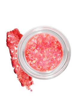 shumee EVERYBODY LONDON x Julia Żugaj Bleščeči lonček, bleščice, festival, čarobno roza