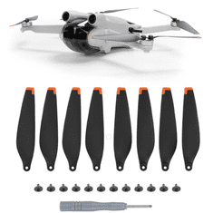 shumee Propelerji za DJI MINI 3 PRO / 4 PRO DRONE - 8 kosov 6030F ORANŽNA