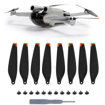 shumee Propelerji za DJI MINI 3 PRO / 4 PRO DRONE - 8 kosov 6030F ORANŽNA