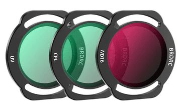 shumee Komplet polarizacijskih filtrov CPL Ultraviolet MCUV Gray ND16 - 3 kosi