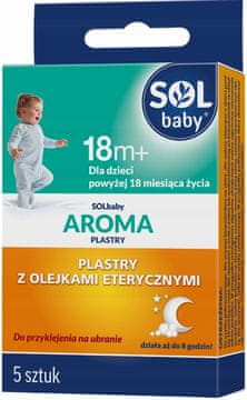shumee SOLbaby AROMA obliži za nos in izcedek iz nosu, 5 obližev