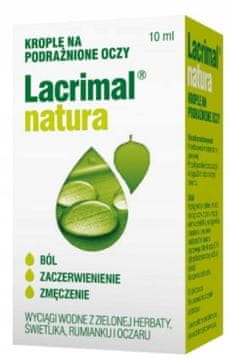 shumee Kapljice za oči Lacrimal Natura s kamilico 10 ml