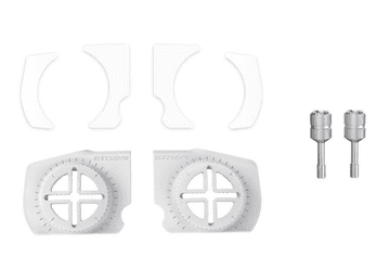 shumee Regulator hitrosti + srebrne krmilne palice Sunnylife za DJI RC/RC2