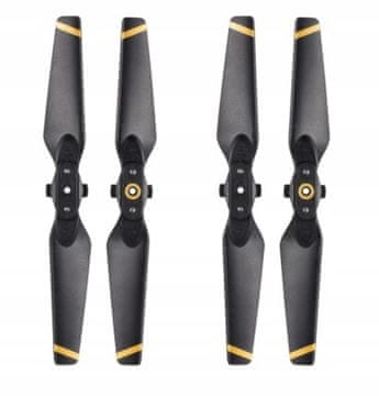 shumee DJI SPARK PROPELERJI ZA DRON TIP 4730F ZLATI 4-DELNI KOMPLET V CEV + CCW