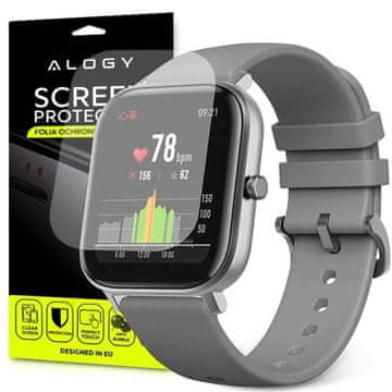 shumee 5x zaščitna folija za zaslon pametne ure Alogy za AmazFit GTS