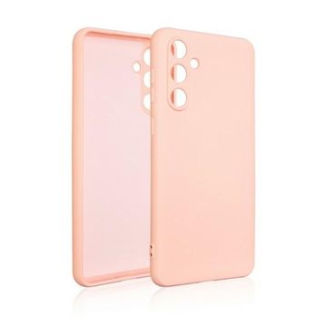 shumee Silikonski ovitek Beline za Samsung M55 M556 roza zlat
