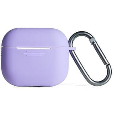 shumee Silikonski ovitek Beline za AirPods 3 vijoličen