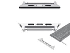shumee Alogy adapter za zaponko za Apple Watch 384041mm srebrn
