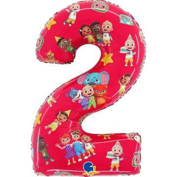 shumee Folija balon številka 2 CoComelon, 66 cm