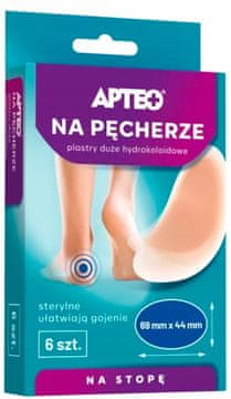 shumee Apteo hidrokoloidni obliži za žulje, veliki, 6 kosov.