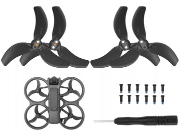 shumee Propelerji za dron DJI AVATA 2 - komplet 4 kosov - črni - KODA 3032S