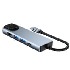 shumee USB-adapter V3HUB 5v1 USBC siv