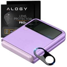shumee Alogy Lens Protector PRO kovinski ovitek za objektiv kamere za Samsung Galaxy Z Flip 3 črne barve