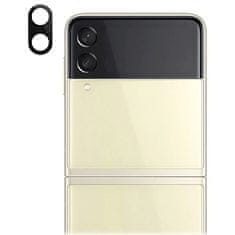 shumee Alogy Lens Protector PRO kovinski ovitek za objektiv kamere za Samsung Galaxy Z Flip 3 črne barve