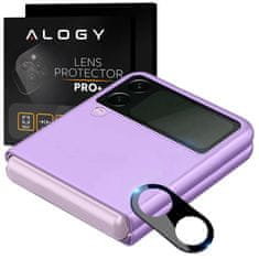 shumee Alogy Lens Protector PRO kovinski ovitek za objektiv kamere za Samsung Galaxy Z Flip 3 črne barve