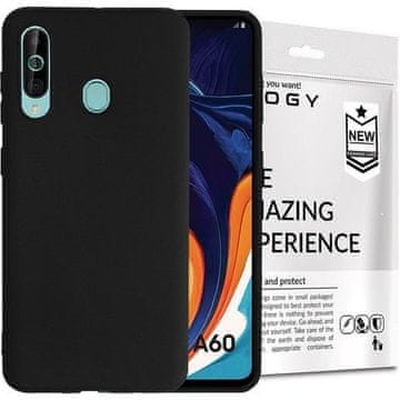 shumee Ovitek Alogy Slim za Samsung Galaxy A60, črn