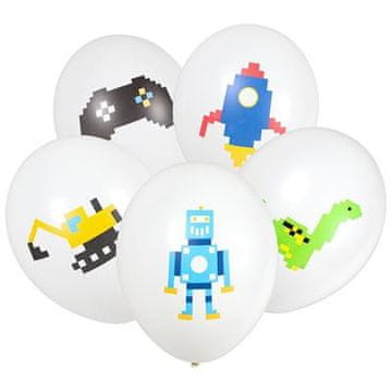 ARPEX Baloni Blocks Pixels Game - Lateks 28 cm, 5 kosov.