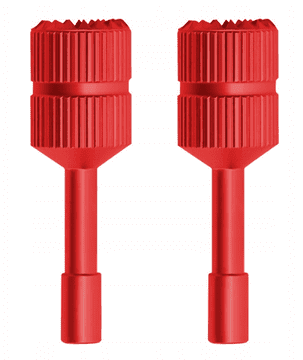 shumee Precizne podaljšane igralne palice za DJI Mini 3 Pro / DJI RC - rdeče