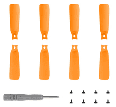 shumee DJI FLIP KOMPLET PROPELERJEV ZA DRONE 8 DELNI 4xVRTENJE V CESTI + 4xVRTENJE V CESTI ORANŽNI - KODA 4022F