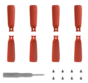 shumee DJI FLIP KOMPLET PROPELERJEV ZA DRONE 8 DELNI 4x V SMERI + 4x V SMERI RDEČI - KODA 4022F