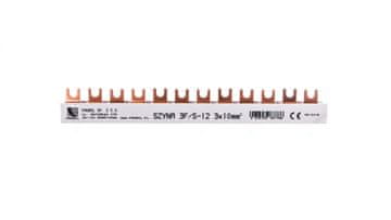 Pawbol 3P 63A 10mm2 viličasta zbiralka (12mod.) S-12 E.4302