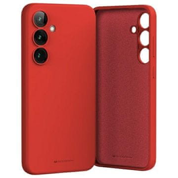 Mercury Mercury silikonska folija za Samsung A16 A166 rdeča