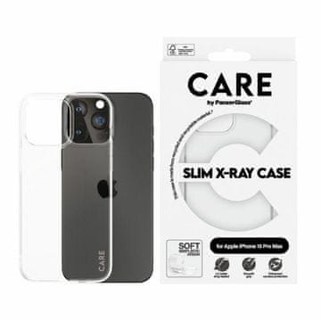 shumee Ovitek PanzerGlass Slim X-Ray za iPhone 15 Pro Max, prozoren