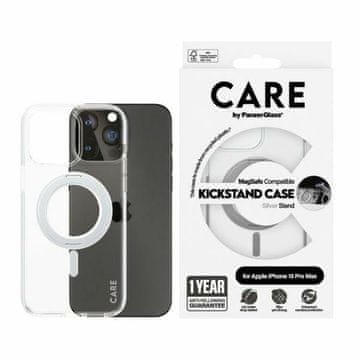 PanzerGlass Ovitek PanzerGlass MagSafe srebrn za iPhone 15 Pro Max
