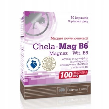 Olimp Chela-Mag B6 60 kapsul magnezijev kelat