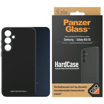 PanzerGlass Ovitek za Samsung Galaxy A55 5G PanzerGlass D3O črne barve