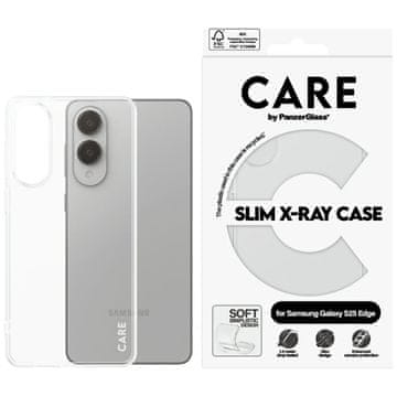 shumee Ovitek CARE by PanzerGlass Fashion X-Ray za Samsung Galaxy S25 Edge, prozoren