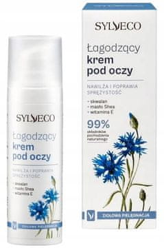 shumee SYLVECO pomirjujoča krema za oči, zmanjšuje temne kolobarje in zabuhlost pod očmi 30 ml