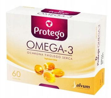 shumee Protego Omega-3 60 kapsul za zaščito srca