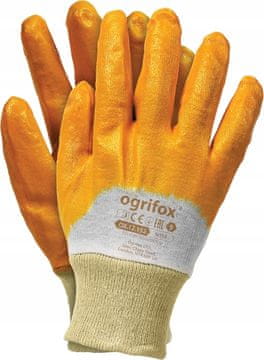 shumee OX-NITER oljno odporne nitrilne delovne rokavice velikost 8