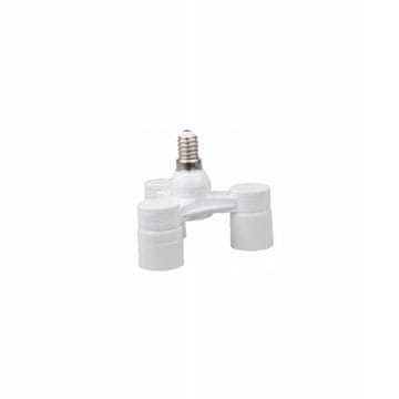 shumee ADAPTER IZ E27 V 3XE14 VTIČNICO