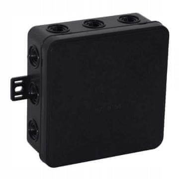 shumee V7 Fleksibilna škatla 100x100x41mm klik črna