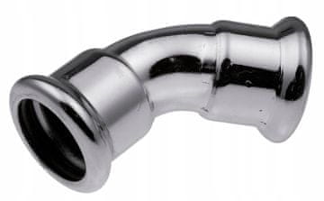 shumee 15 45° vpenjalni komolec za jeklo, jeklena stiskalnica Kan