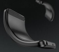 shumee Karbon ovitek za Xiaomi Redmi 13 4G / POCO M6 4G črn