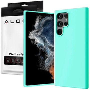 shumee Alogy tanek mehak ovitek za Samsung Galaxy S22 Ultra turkizen