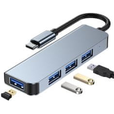 shumee USB-adapter V1HUB 4v1 USBC siv